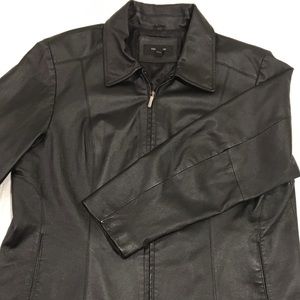Colebrook leather jacket